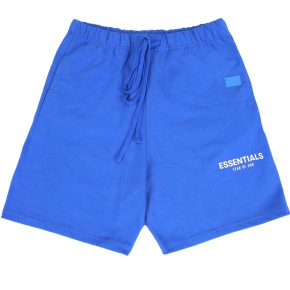 FOG Essentials Heine Blue Sport Baggy Shorts - Picture 1 of 12
